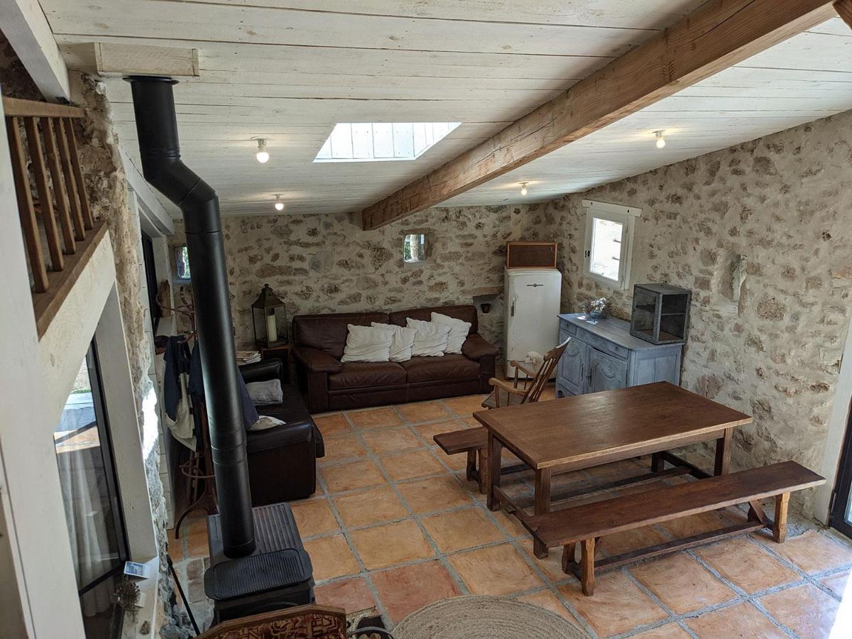 Bergerie éco-gîte Serre Rouge Durban-Corbieres Exterior foto